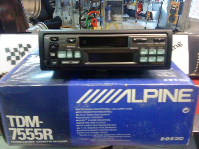 *RADIO CASSETTE ALPINE REF. TDM7555R